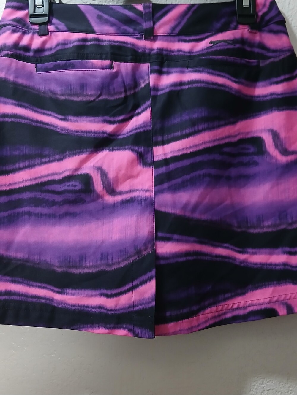 Slazenger womens golf built in shorts pocket Pink & Purple - Picture 6 of 7